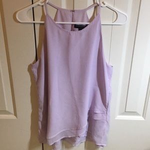 Banana republic light purple tank top
